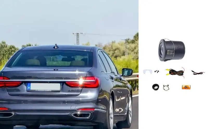 

Waterproof Reverse Camera Car Rear View Camera 8 LED Night Vision Reversing Auto Parking Monitor CCD Waterproof Video