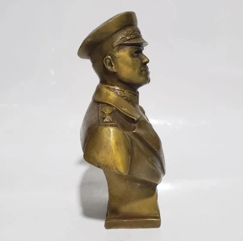 Латунная статуя портрета головы Жуков Костянтиновича