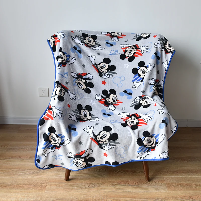 

Мягкое фланелевое одеяло для девочек и мальчиков, мультяшный Disney, Микки Маус, Минни, Холодное сердце, Эльза, покрывало для кровати, диван, под...