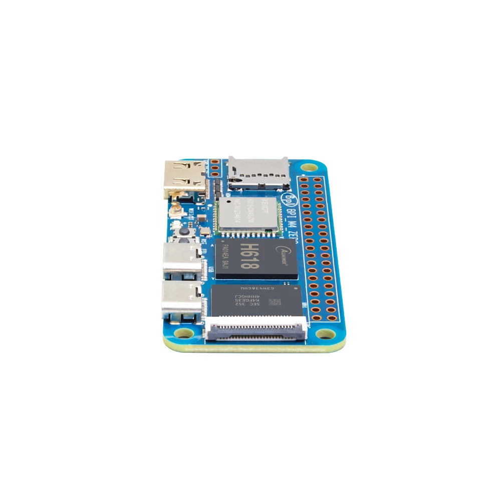 Фото Banana Pi BPI-M4 ZERO 2.4G/5G WIFI 4G LPDDR4 32G eMMC Allwinner H618 Плата разработки ARM Mali G31 Графический процессор Одноплатный компьютер №5