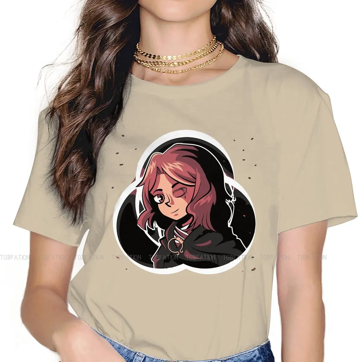 

Melina 4XL Футболка Elden кольцо ролевая игра Печать Топы Футболка женская футболка уникальный подарок одежда