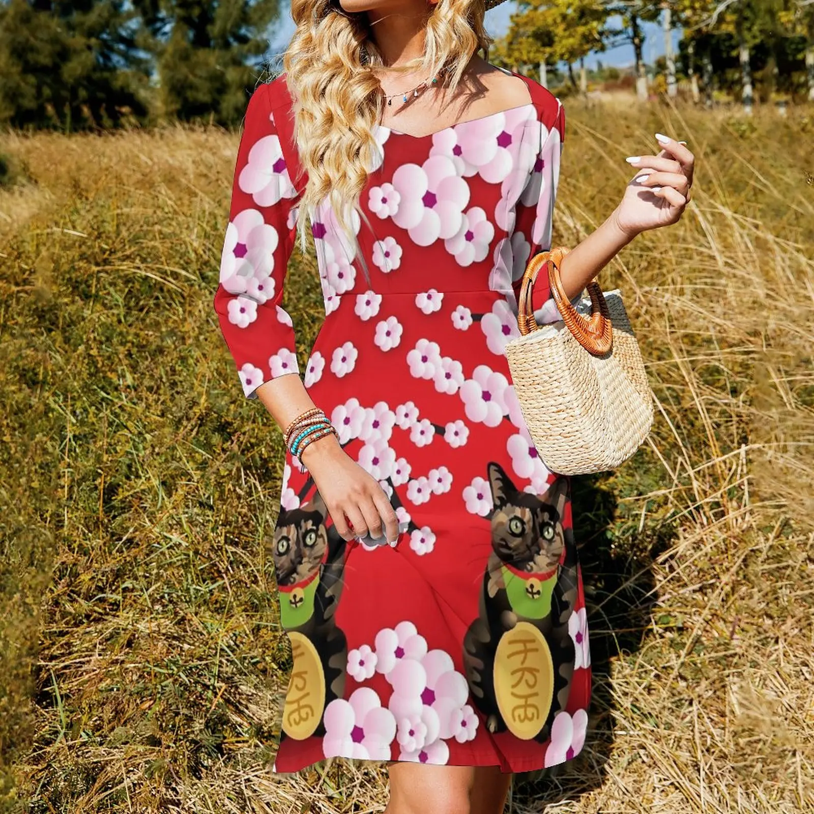 

Женское экзотическое платье для церемонии, летнее платье Неко