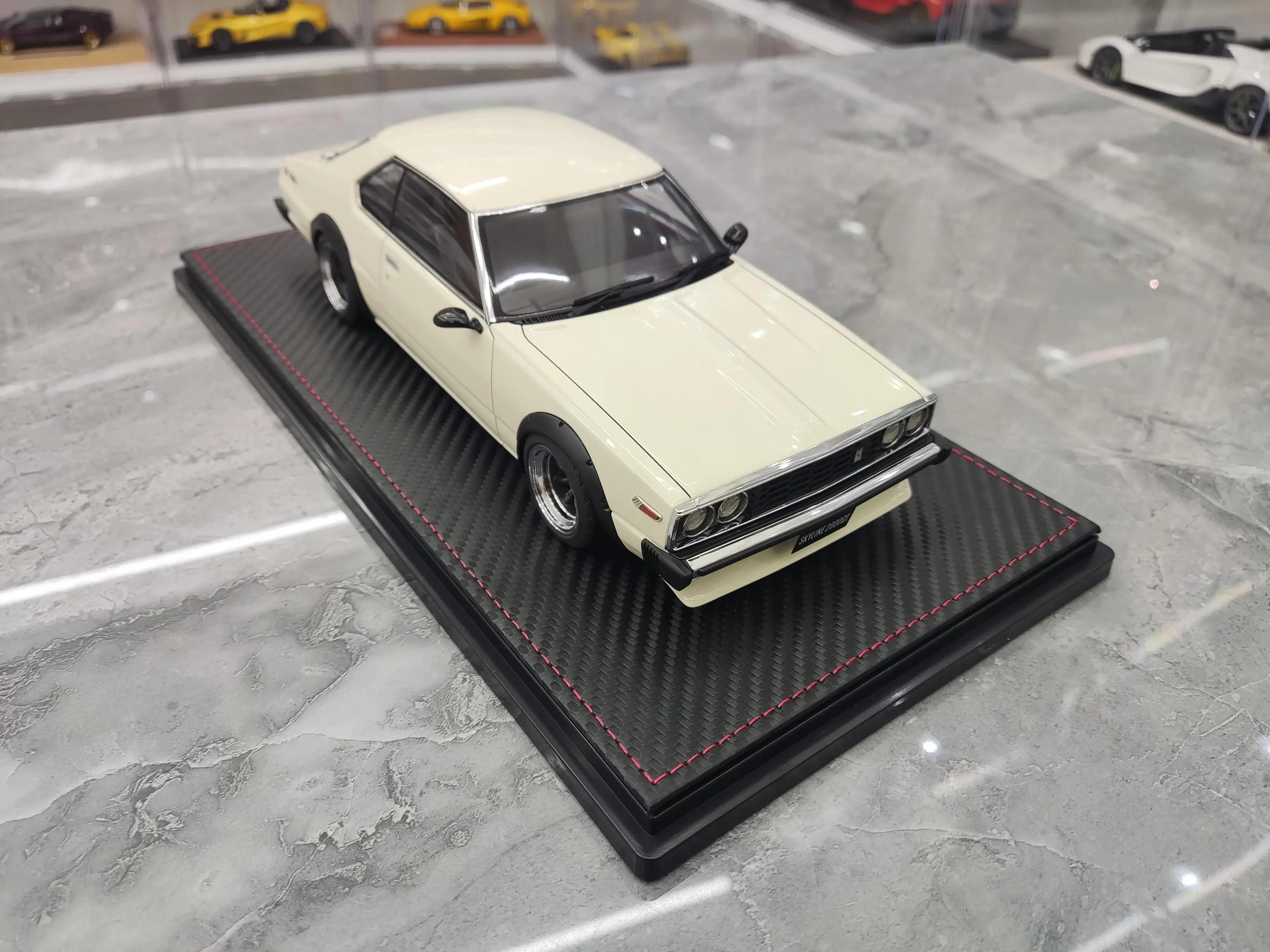 IG 1/18 для Skyline 2000 GTES C210 искусственная Фотогалерея с двигателем