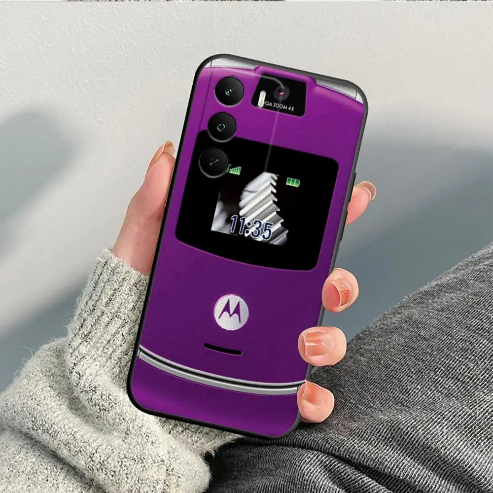 Фото Яркий винтажный чехол M-Motorola для телефонов Realme C100 C100I C83 C85 C75 C71 C65 C63 C55 C53 C35 C33 C30 C11 7 6 GT. №3