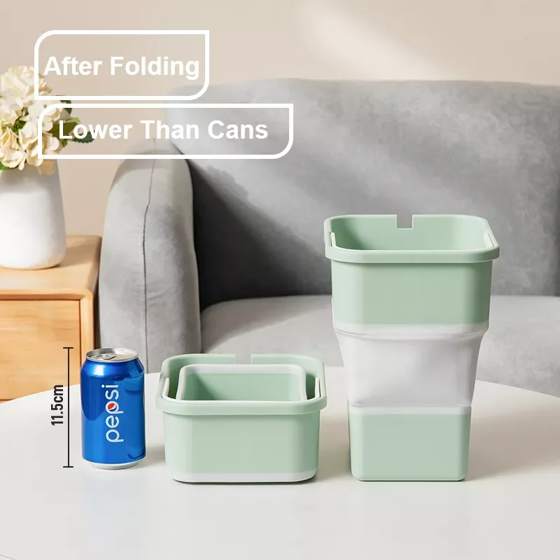 

NEW2023 Foldable Trash Can for Portable Car and Home Kitchen Trashs Bin Camping Storage Bucket with Garbage Bag Storage Box