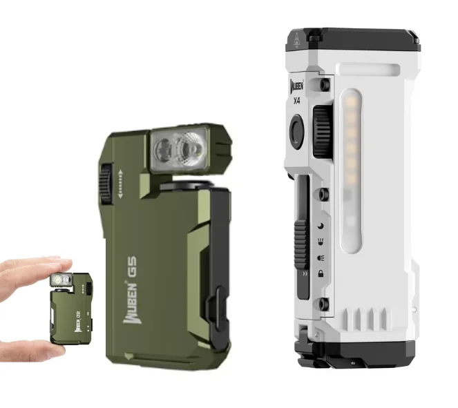 

WUBEN X4 и G5 EDC фонари
