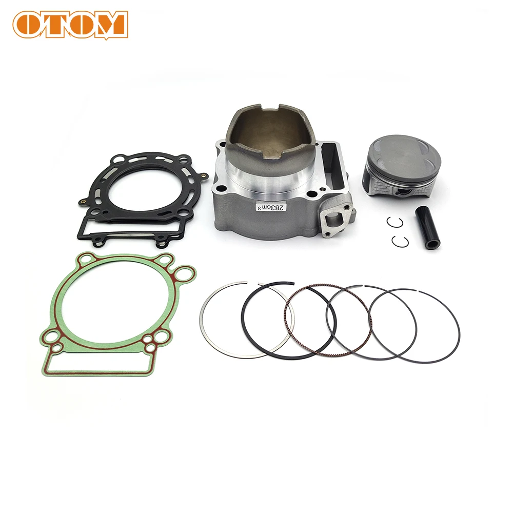 

Набор цилиндров для мотоцикла OTOM ZONGSHEN ZS182MN NC300S, детали двигателя, поршневые кольца 82 мм, уплотнительные прокладки, верхний конец KAYO ESB BRZ 300CC