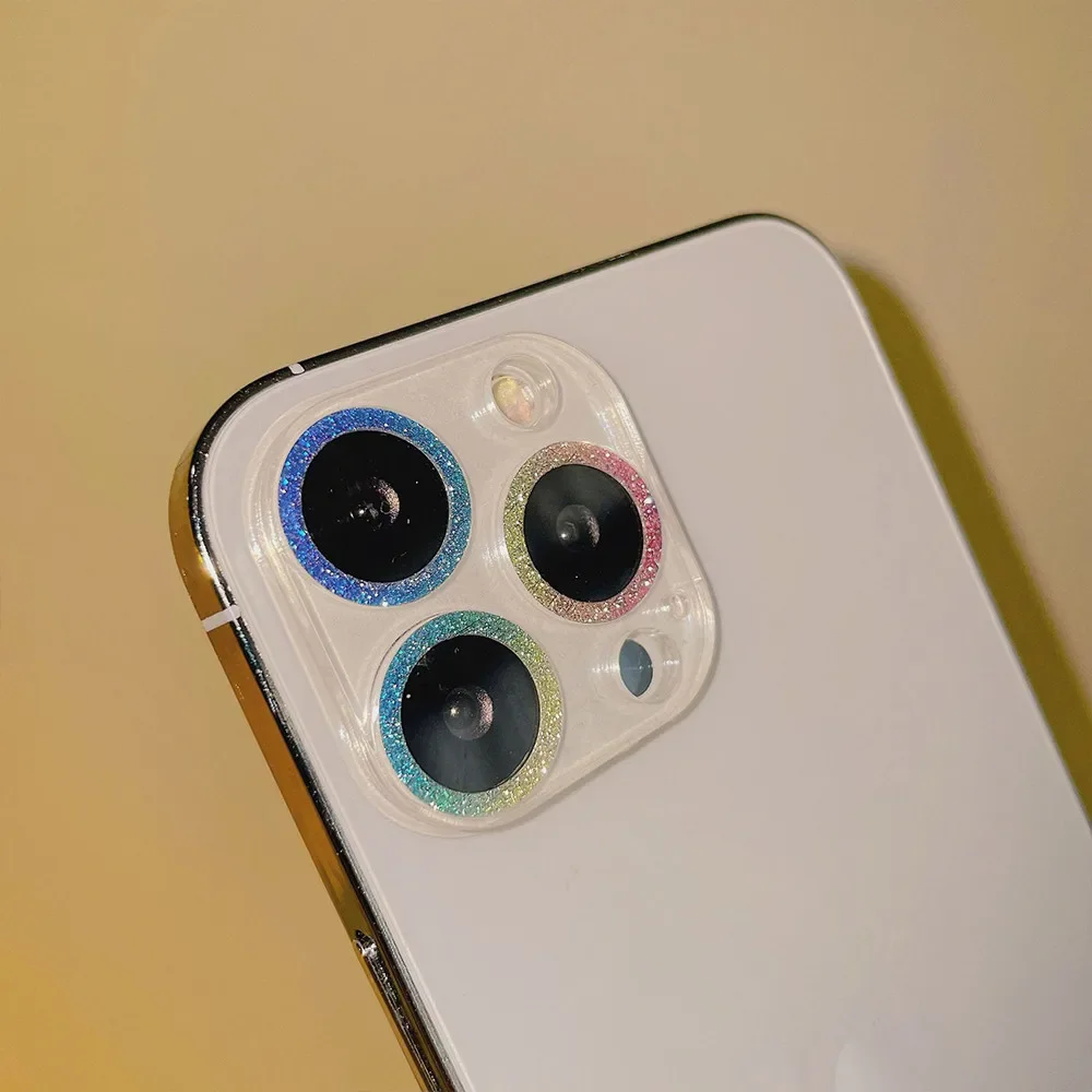 Прозрачный чехол для ПК Starry задней камеры Iphone 15 16 Pro Max Aifon защитное кольцо панели