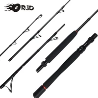 orjd 5 sections spinning rod trout lure fishing rod length 7 weight 570g carbon fiber saltwater ocean jigger