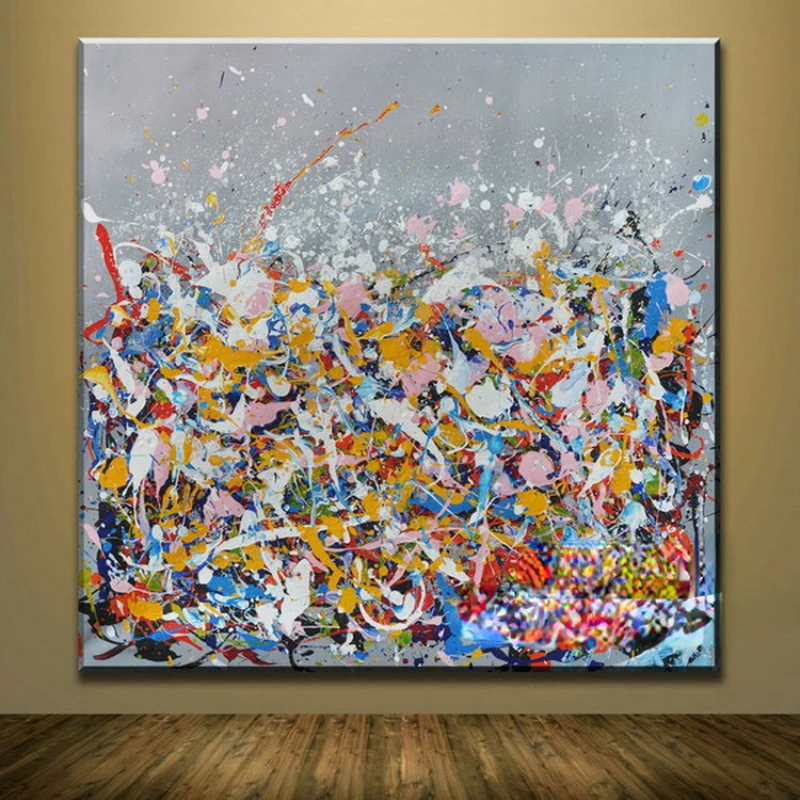 

Jackson Pollock oil painting on canvas