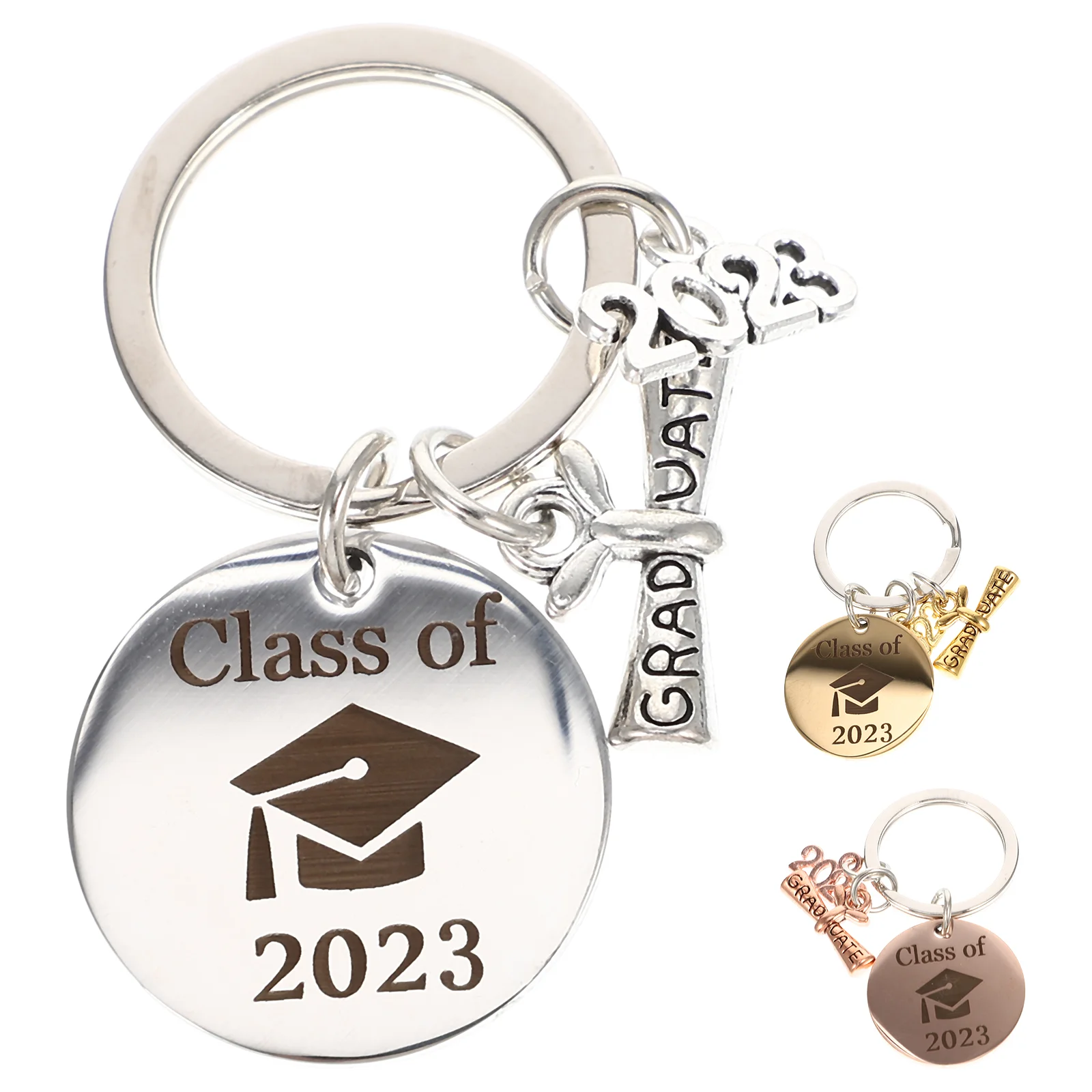 

Graduation Keychain Gift Keychains Grad Key Keyring Classfavors Party Congrats Student Encourage Grads College Souvenir