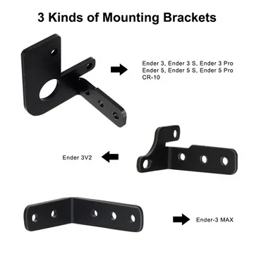 

CREALITY 3D Printer Accessories For Ender-3/CR-10/ Ender-5 Auto-leveling CR BL Touch Sensor Bracket Plate Automatic Leveling Sen