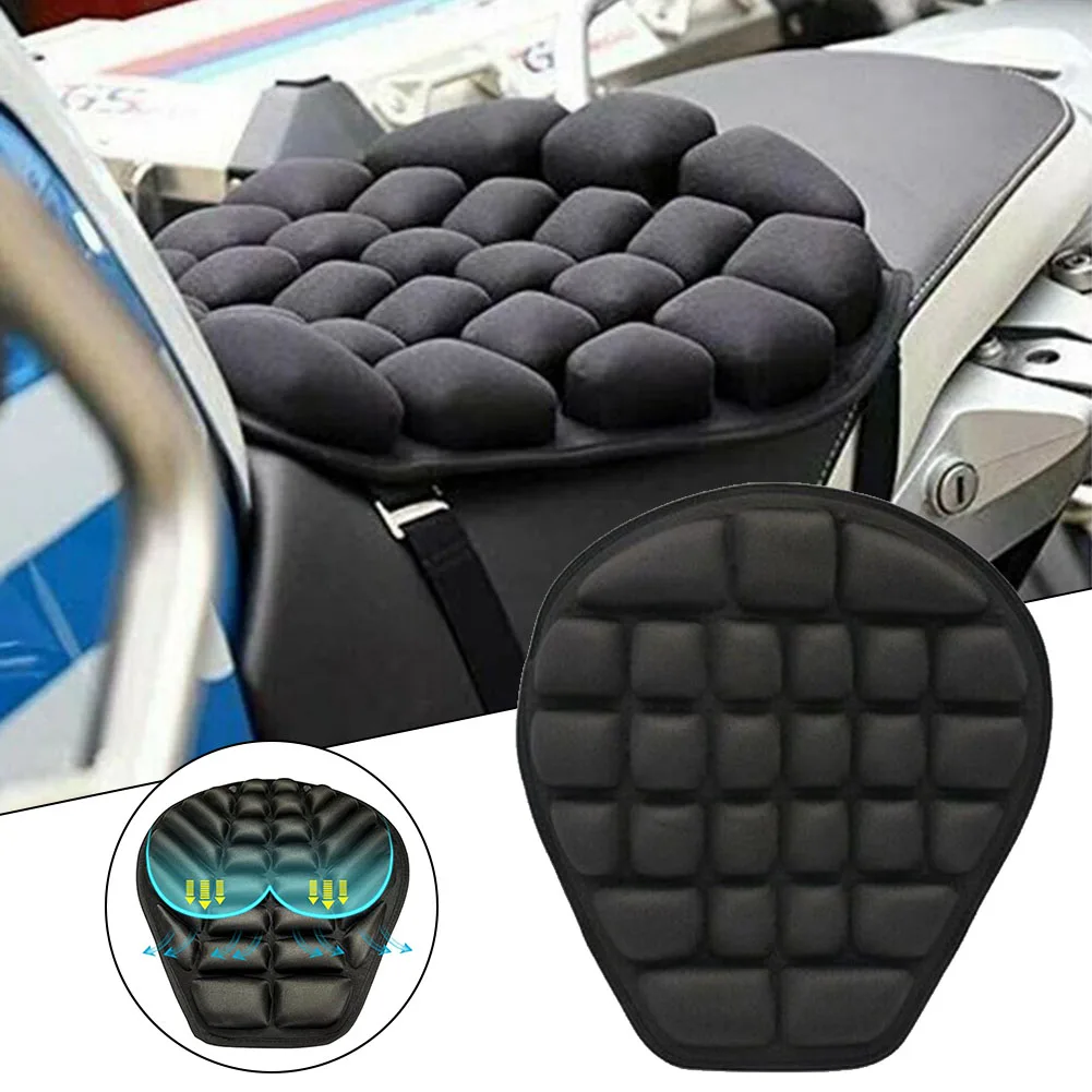 

Seat Mat Seat Cushion Bike Cushion Decompression Durable Electric Gel Seat Cushion Mat Anti-slip Motorcycle Shock-absorbing