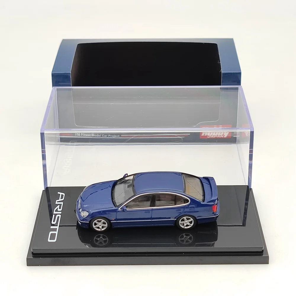 

Hobby Japan 1:64 For T~OTA ARISTO V300 VERTEX EDITION Blue HJ641030ABL Diecast Toys Car Collection Gifts