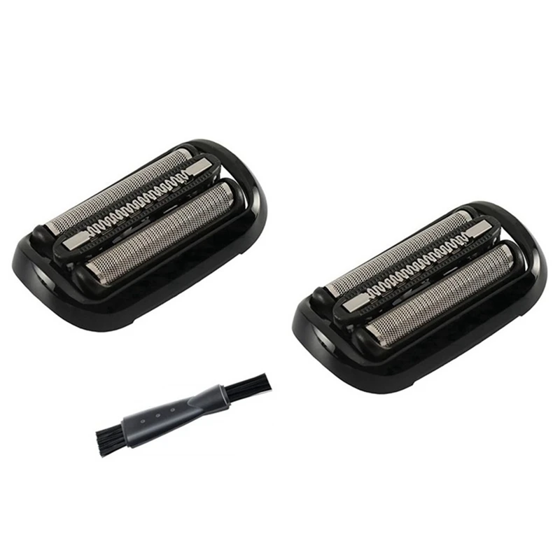 Replacement Head Electric Shaver Head With Ceaning Brush For