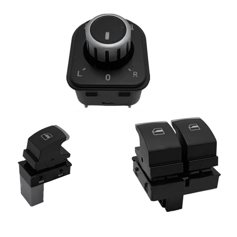Кнопка стеклоподъемника 5K3959857 5ND959565A 5ND959855 для Passat B6 Eos Golf 5 6 Plus Mk5 Mk6 Tiguan