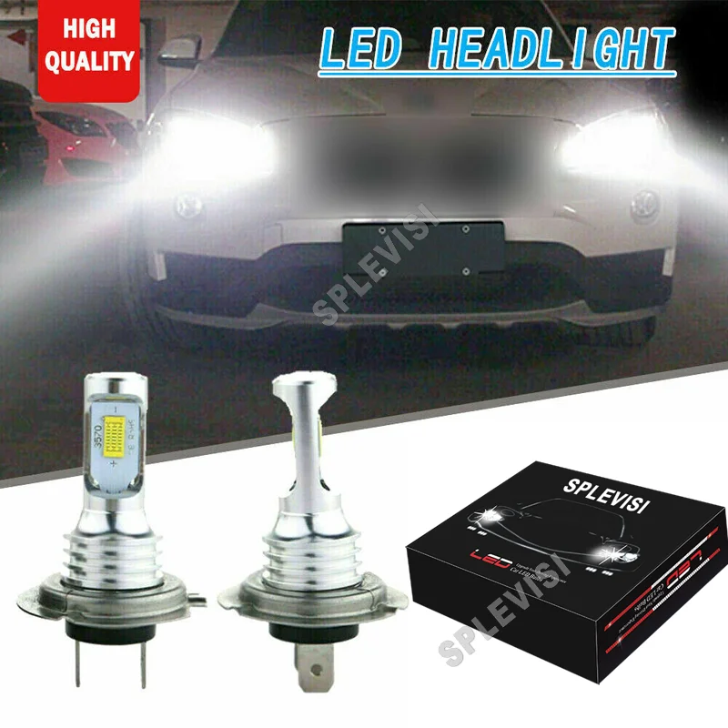

2x High Beam LED Headlight Bulbs White For Hyundai Sonata 2011-2015 Veloster 2012-2017 Elantra GT 2013-2017 Santa Fe 2007-2018