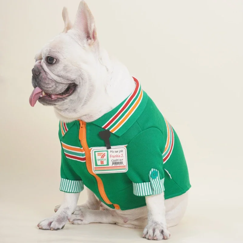 Новая модная универсальная одежда для домашних животных на осень и зиму куртка с