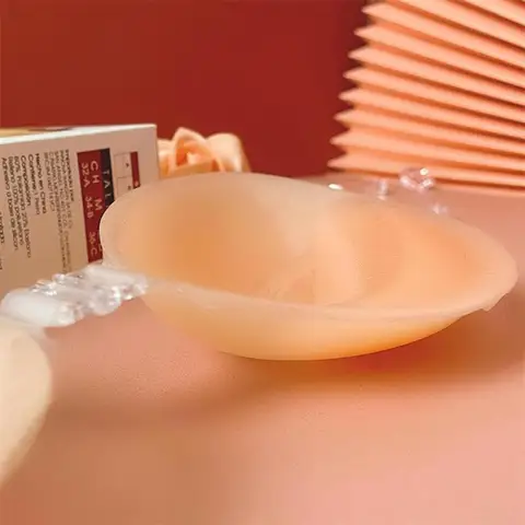 2022 Silicone Chest Stickers Lift Up Bra Self Adhesive Bra Invisible Cover Bra Pad Sexy Strapless Breast Chest Sticker