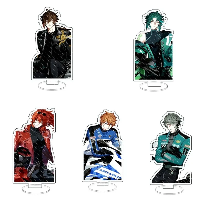 

Anime Genshin Impact Figure Xiao Cosplay Game Gift Acrylic Action Zhongli Tartaglia Stand Sign Desk Decor Fans Collection Toy