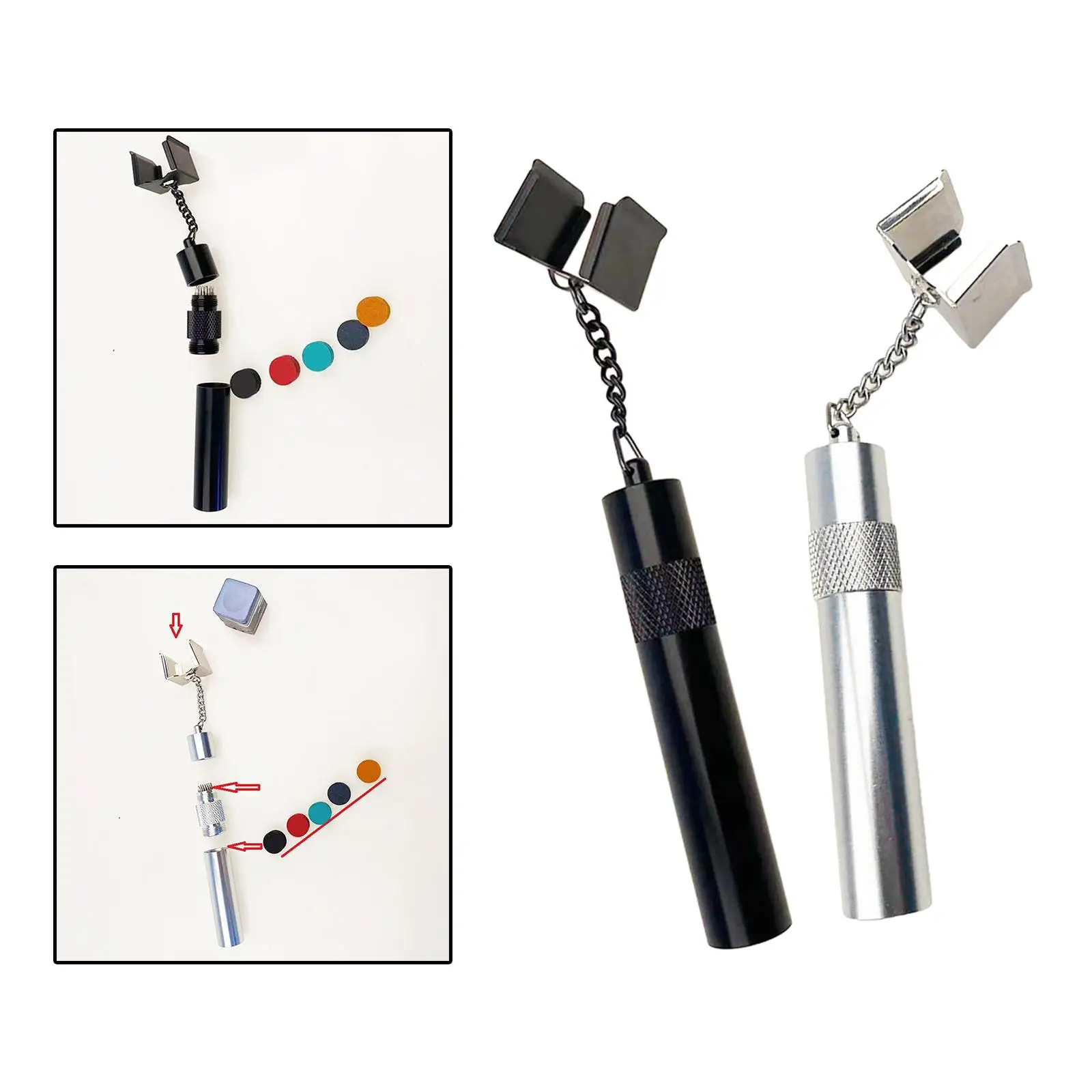 Инструменты для бильярдного кия 3 в 1 держатель мела снукера ценник инструмент