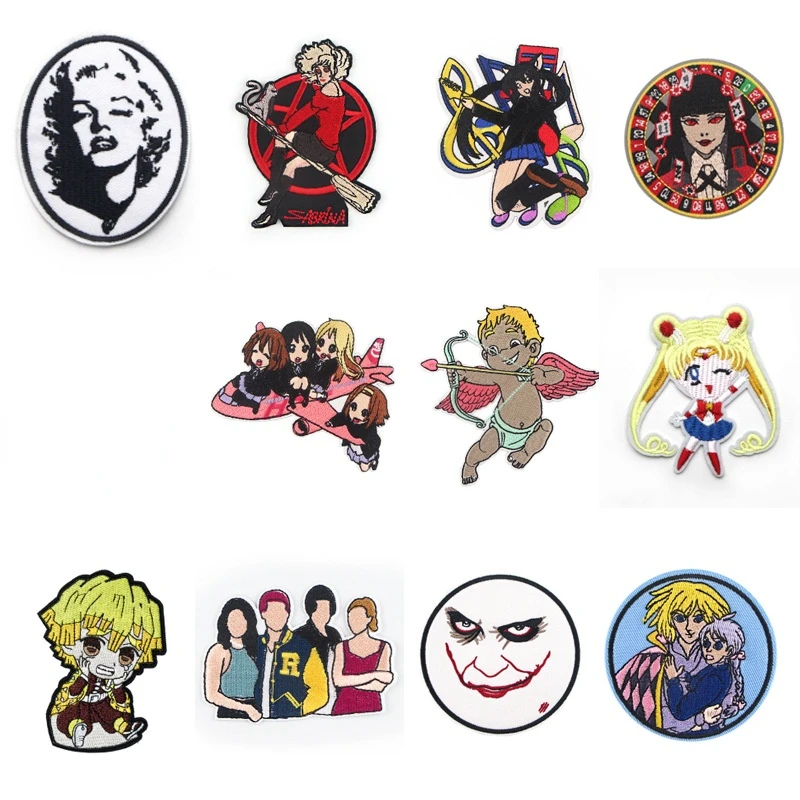 Нашивка С Вышивкой японского аниме персонажа из мультфильма убить острых