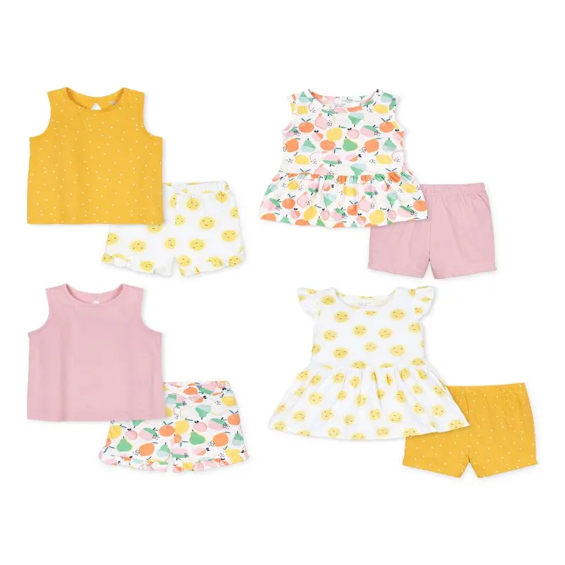 

Girl 8 Pc Mix & Match Set, Size 12 Months-5T
