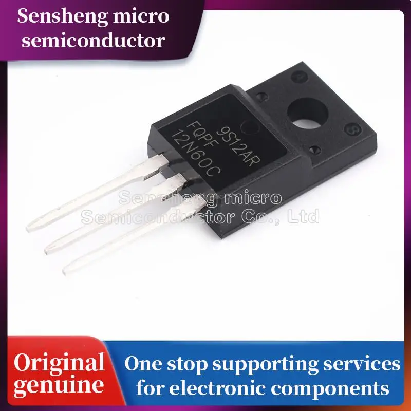 

100% NEW 50PCS/LOT FQPF12N60C TO-220 12N60C 12N60 TO220 FQPF12N60 TO-220F new MOS FET transistor