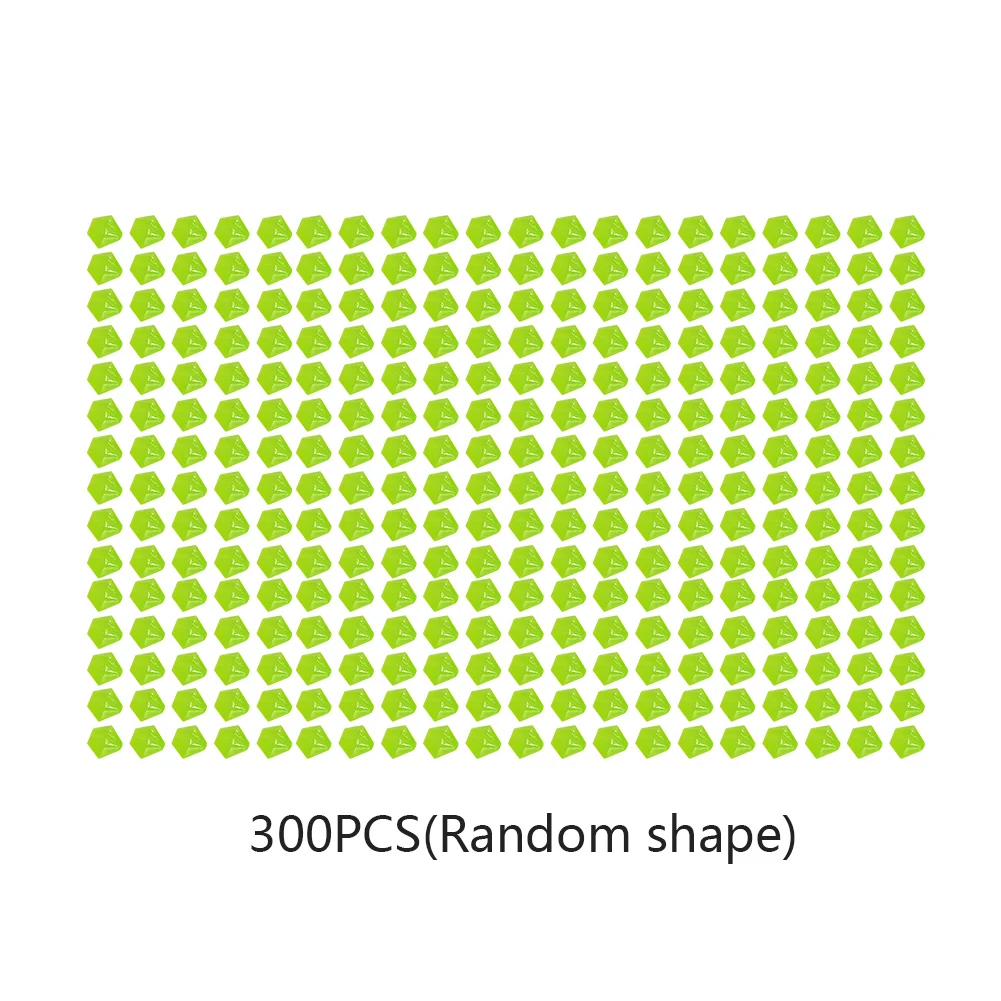 

300 шт., нестандартная галька для внутреннего дворика, светящаяся в темноте