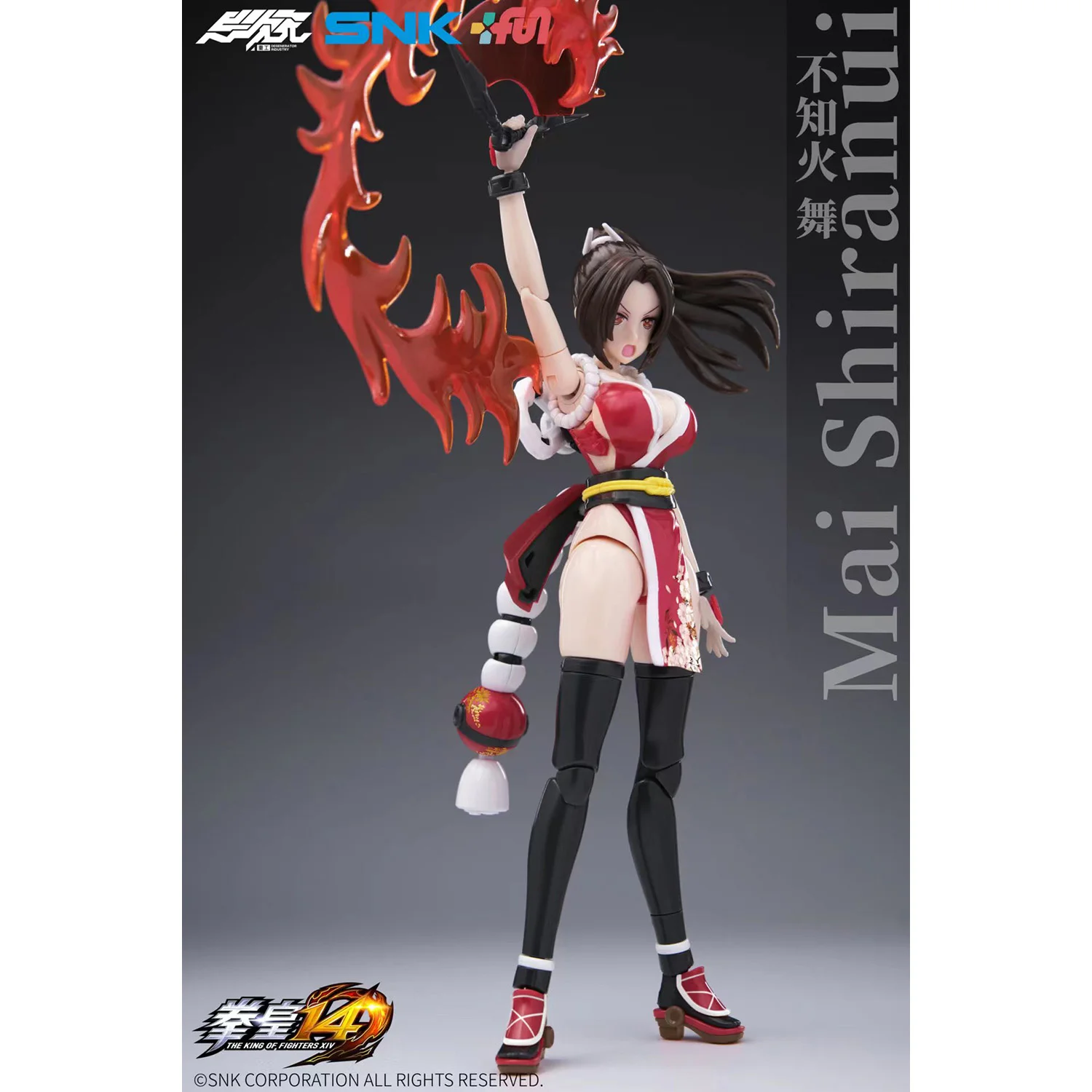 Экшн-Фигурка Король бойцов из аниме Mai Shiranui оригинальная игрушка ручной работы