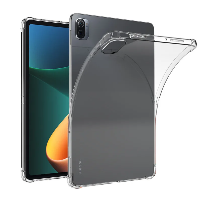 Противоударный Прозрачный чехол для Xiaomi MiPad 5 Pro / Pad мягкий силиконовый mi pad 4 plus 8