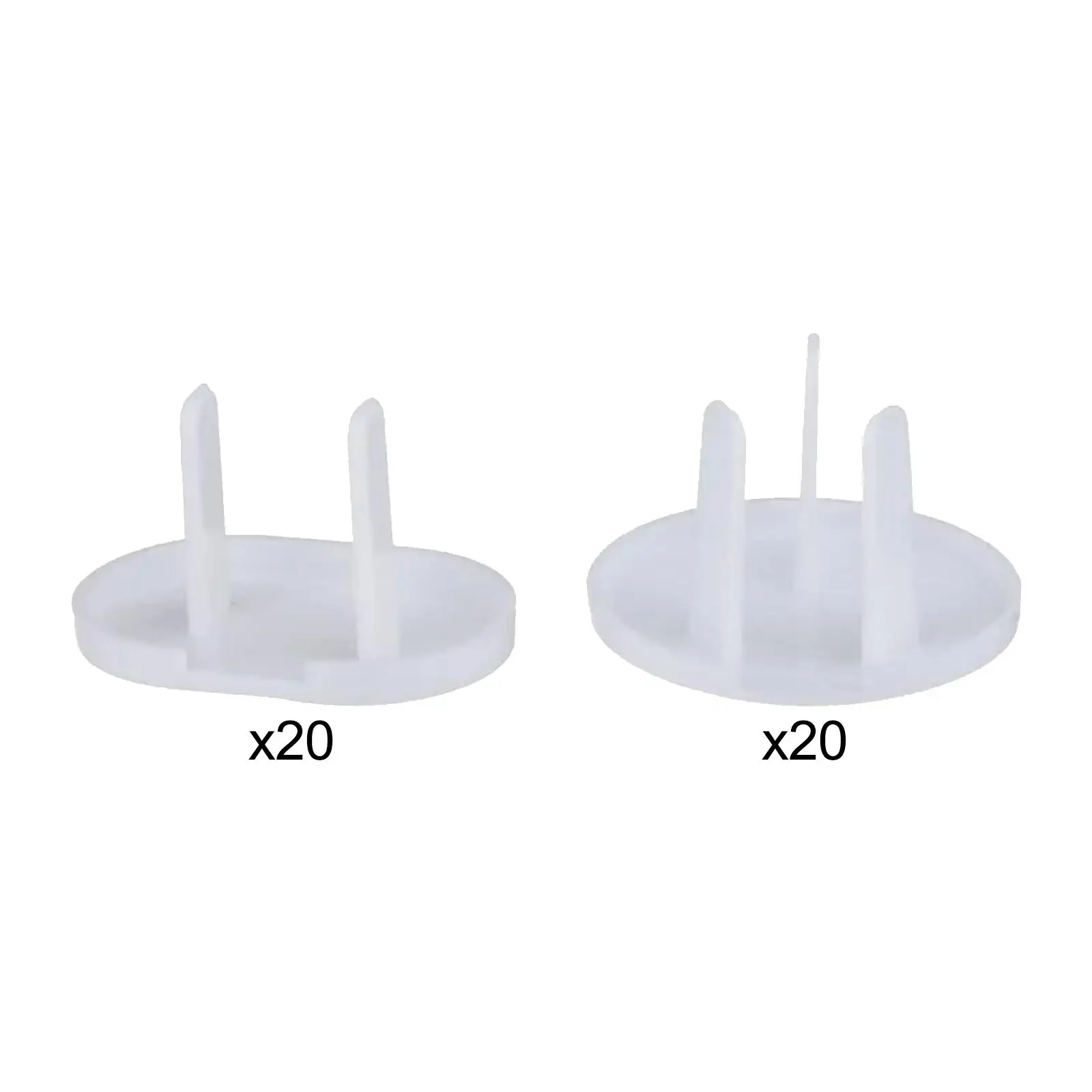 

20 шт., защитные чехлы на детскую розетку