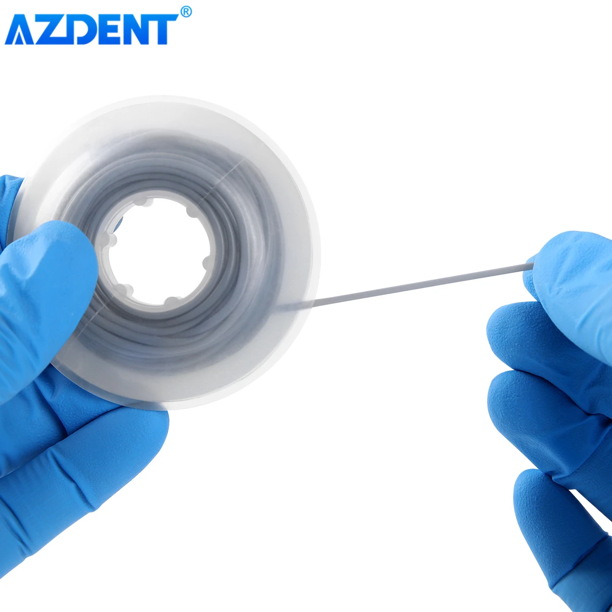 Стоматологическая Ортодонтическая эластичная дуга AZDENT 5 м в рулоне пластиковая