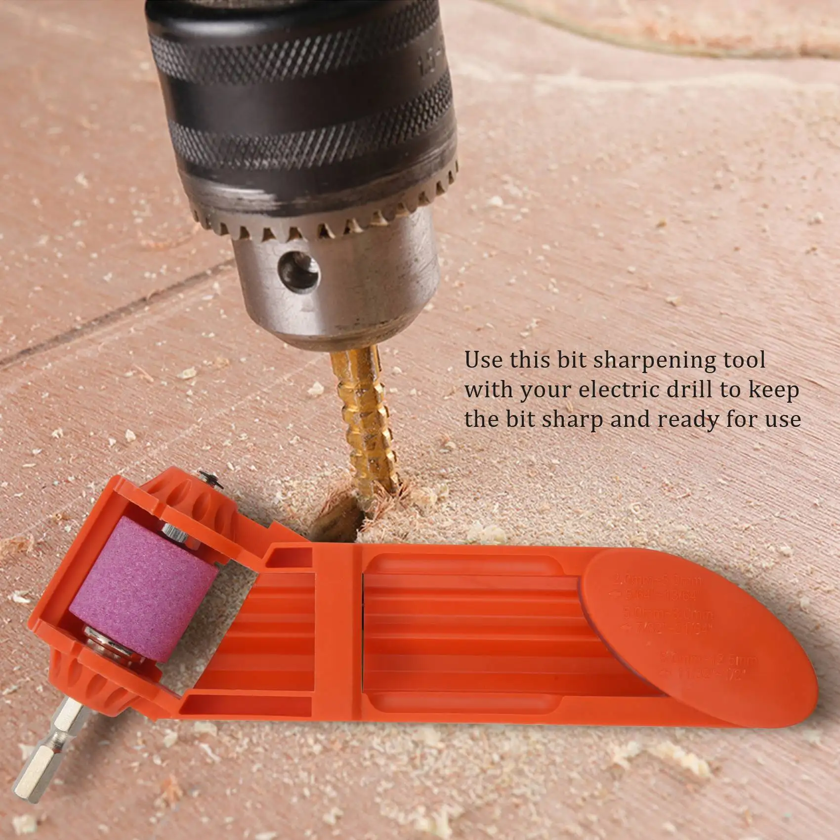 2 набора точилка для сверл портативный алмазный инструмент заточки корундовый