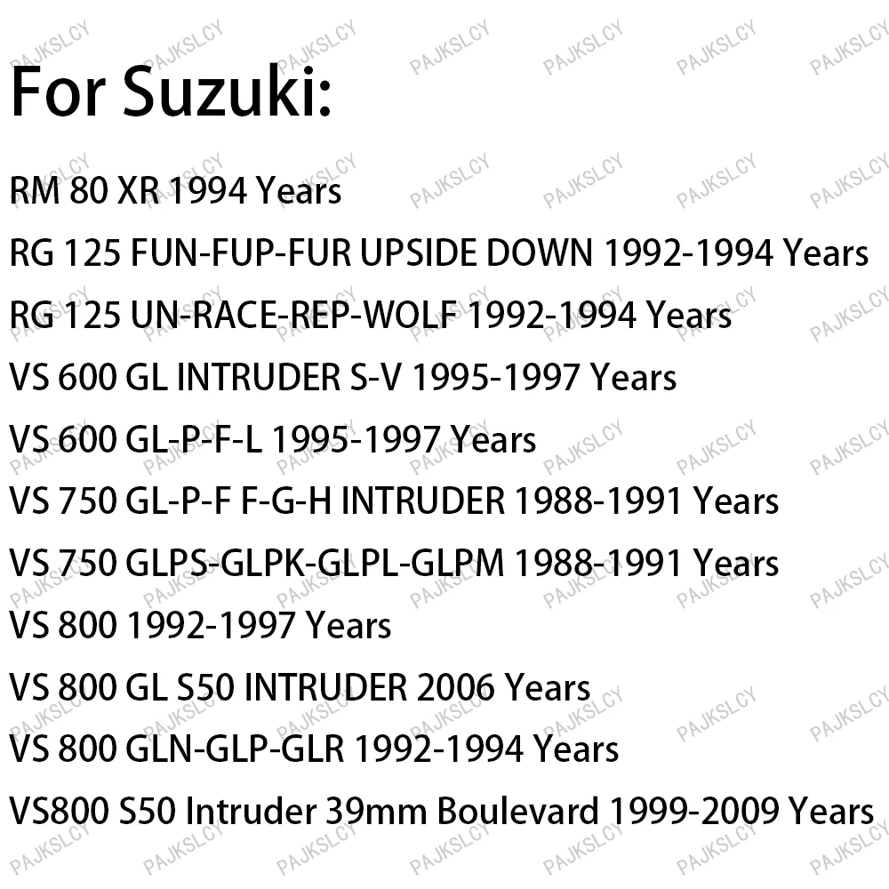 Сальник передней вилки пылезащитный чехол 39x52x11 мм 39 52 11 для Suzuki RM80 XR RG RG125 VS600 VS750 VS