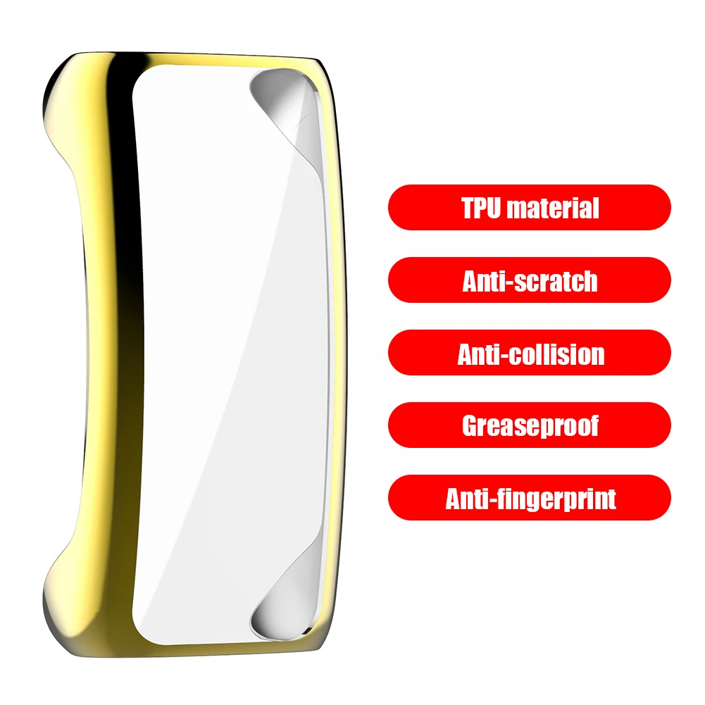 

Аксессуары для защиты от царапин, ТПУ, чехол для Fitbit Inspire 2