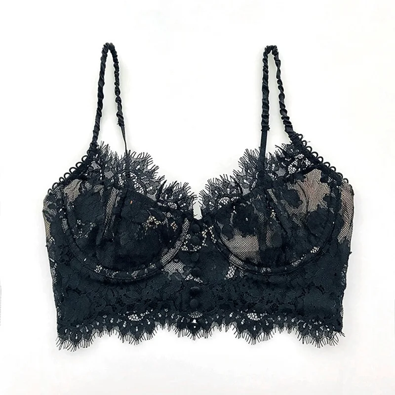 Бюстгальтер с открытой спиной в европейском стиле сексуальное кружевное нижнее