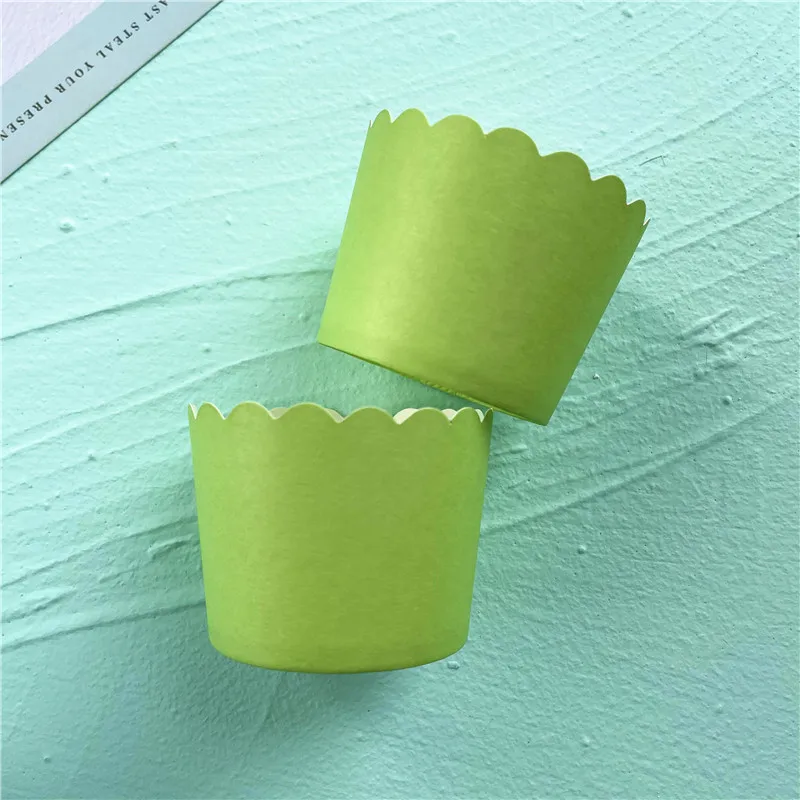 10 pcs Muffins Cup Paper Cupcake Wrappers Baking Cups Cases Muffin Boxes Cake Cup DIY Cake Tools Kitchen Baking Supplies images - 6