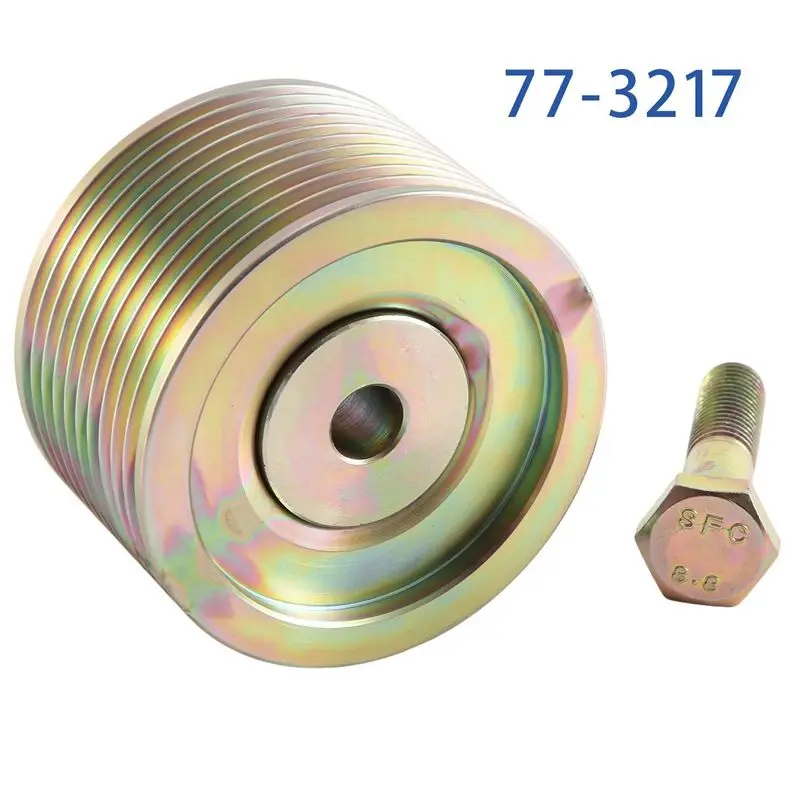 Фото Прочный автомобильный ролик-натяжитель Durable-77-3187 с канавками, запасные части PK10 для Thermo King SLX Slxe Slxi 77-3217 773187 №5