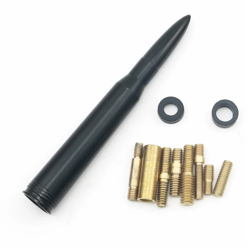 

EBAYAmazon Cross-Border Hot Selling Car Modified General Bullet Antenna off-Road Car Decorative Roof Antenna