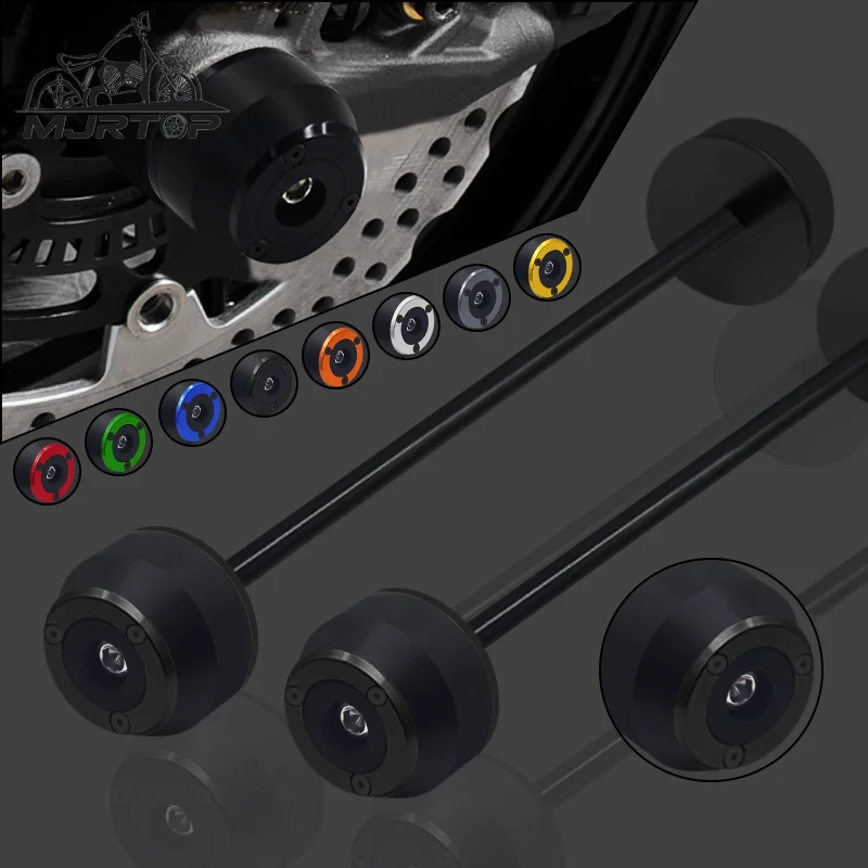 

For YAMAHA YZF-R15 YZFR15 YZF R15 V3 2017-2022 Motorcycle CNC Front & Rear Wheel Fork Axle Sliders Cap Crash Protector Pad Kit