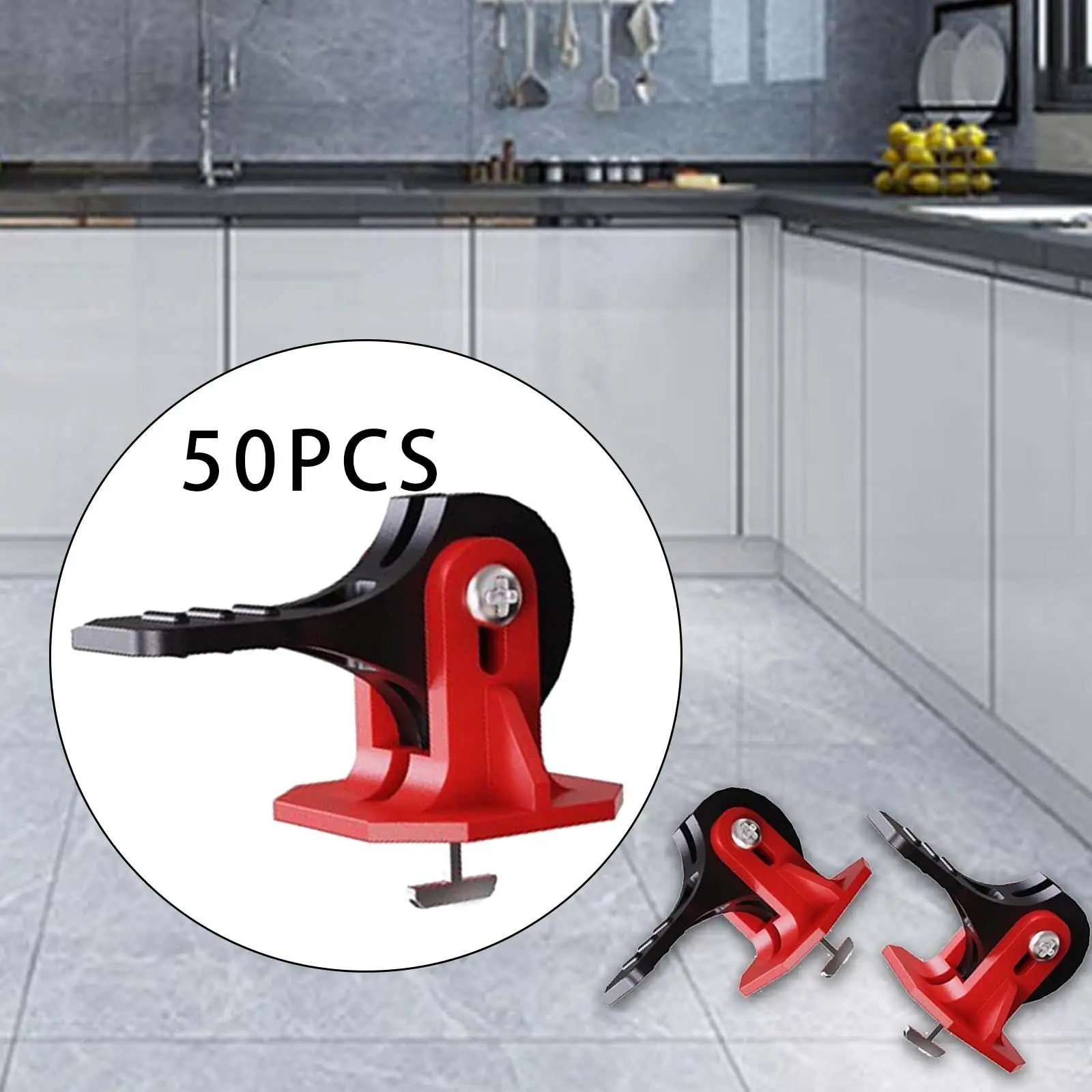 50 шт. система выравнивания плитки распорки для выравниватели Прочный инструмент