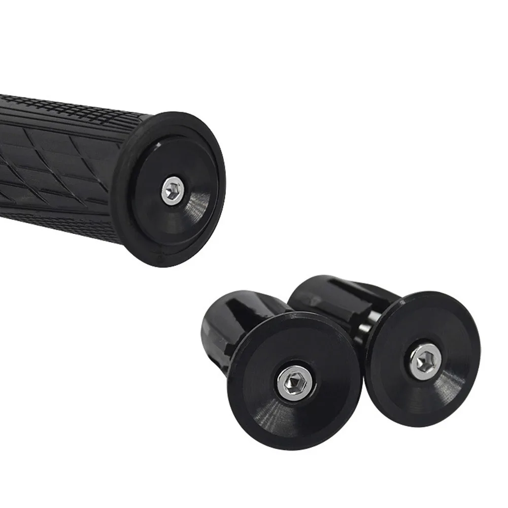 

Aluminum Alloy Cover Handlebar Plug Mountain Road Bike Purple Red Size:4*4*2.5cm Stable 20.8g Black Blue Durable