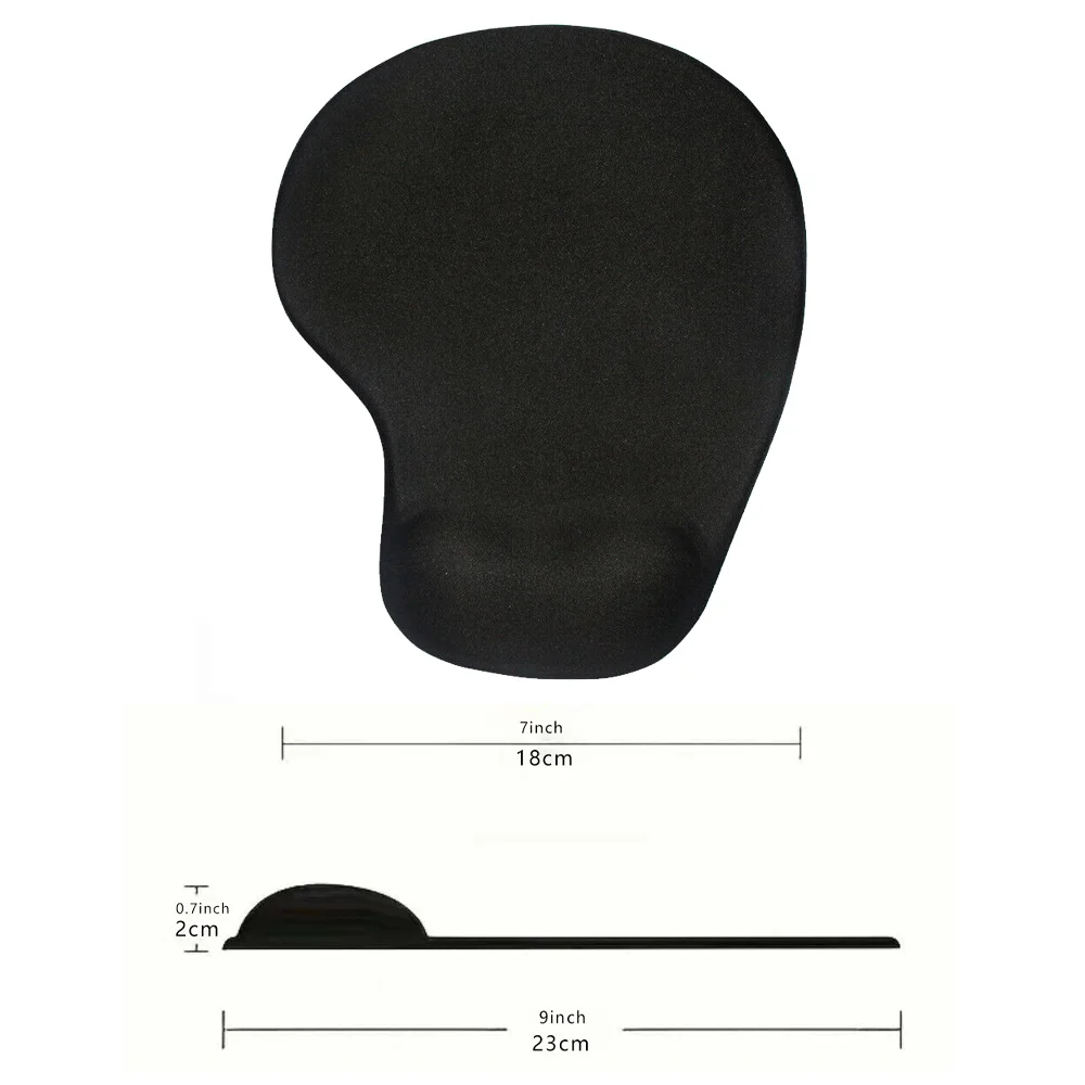 Защитный коврик для мыши на запястье офисного стола мягкий удобный хлопковый с