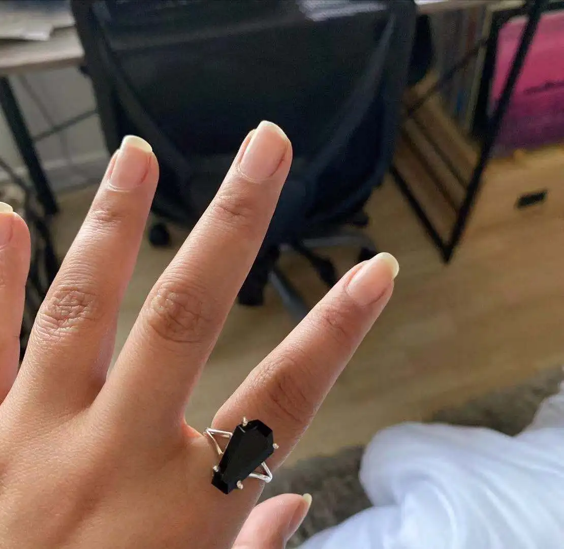 Женское кольцо с имитацией циркония в стиле Хэллоуин | Украшения и аксессуары