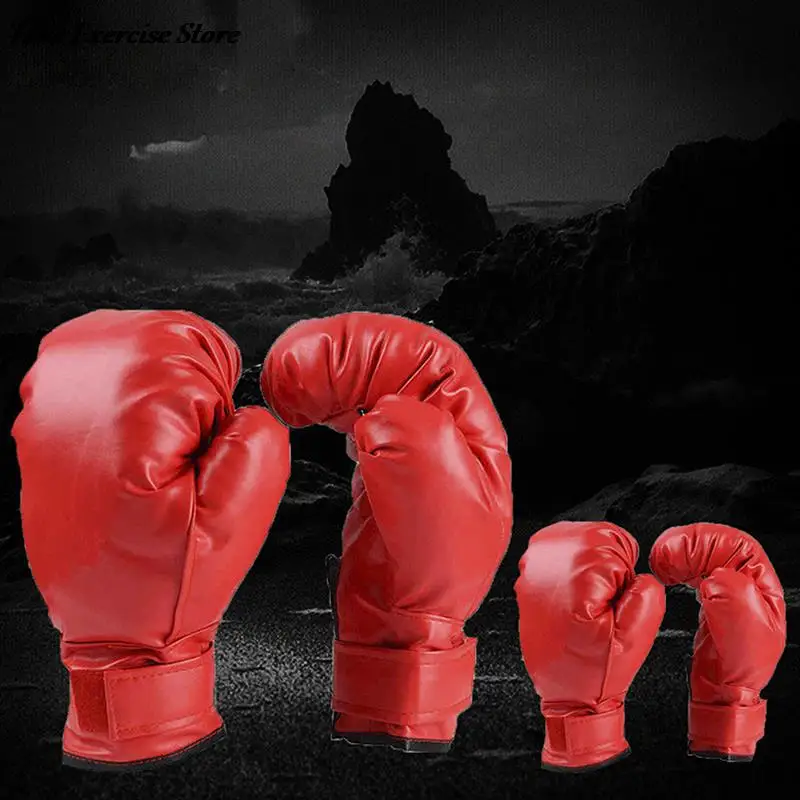 

Kick Boxing Gloves for Men Women PU Karate Muay Thai Guantes De Boxeo Free Fight MMA Sanda Training Adults Kids Equipment