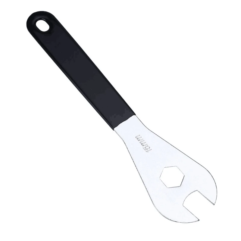 

Bike Maintenance Wrench Spanner 15mm Pedal Wrench Stainless Steel Repair Dropship
