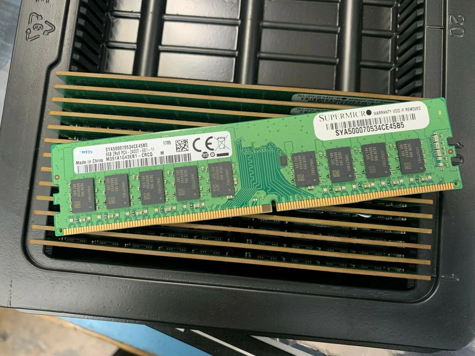 

Оперативная память DDR 4 pure ECC 2400 МГц 8G T130 R230 T330 R330/T30 Серверная память