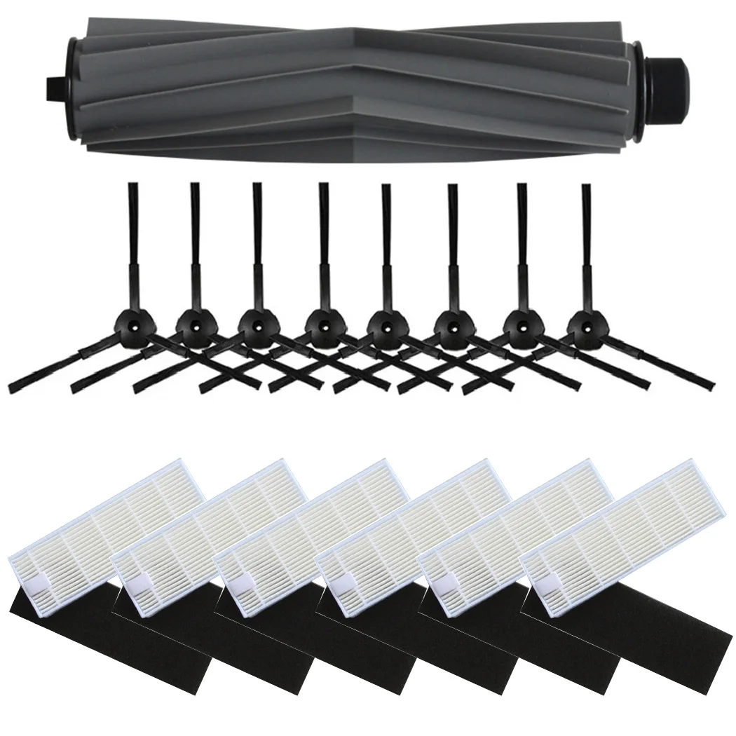 

Filters Sponge Main Roller Side Brush Filter Cleaning Brushes Sweeper For Osoji 950 Robotic Vacuum Cleaner Replacement Kit New