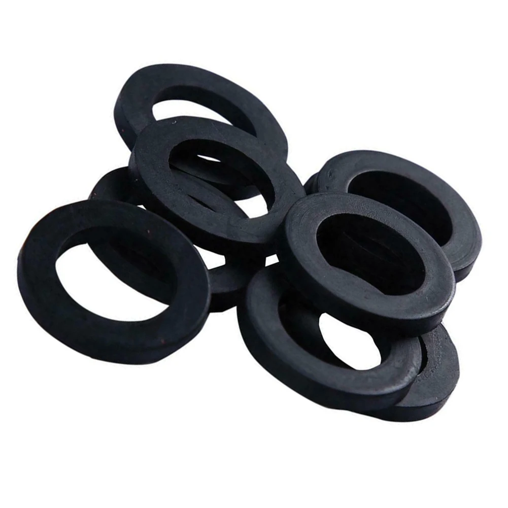 

10pc Shower Hose Seal Rubber Washers 1/2\" Rubber Ring Flat Gasket Sealing Ring For Shower Nozzle Hose Pipe Bathroom Tap Washers